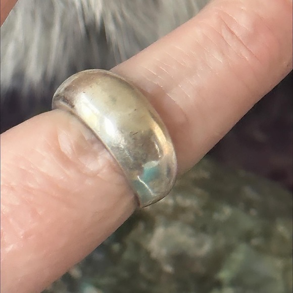 Vintage graduated sterling silver ring - Picture 6 of 10